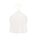Silk Halter Neck Top