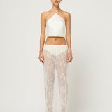 Silk Halter Neck Top