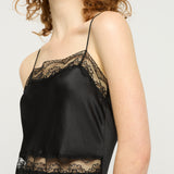 Lace-Trimmed Maxi