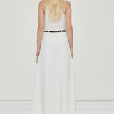 Pin-Tuck Maxi Skirt
