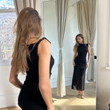 Ruched Maxi