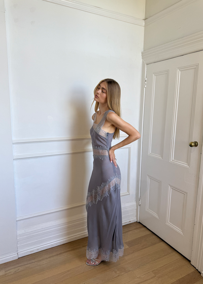 Deconstructed Lace Dress - As seen on