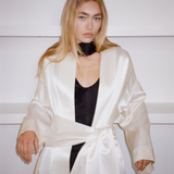 Silk Fringe Scarf