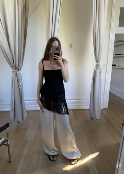 Satin Trouser - As seen on