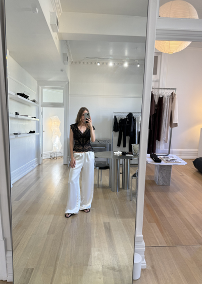 Satin Trouser - As seen on