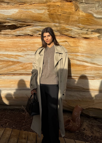 Double Breasted Trench - As seen on